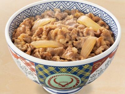 吉野家の牛丼の画像